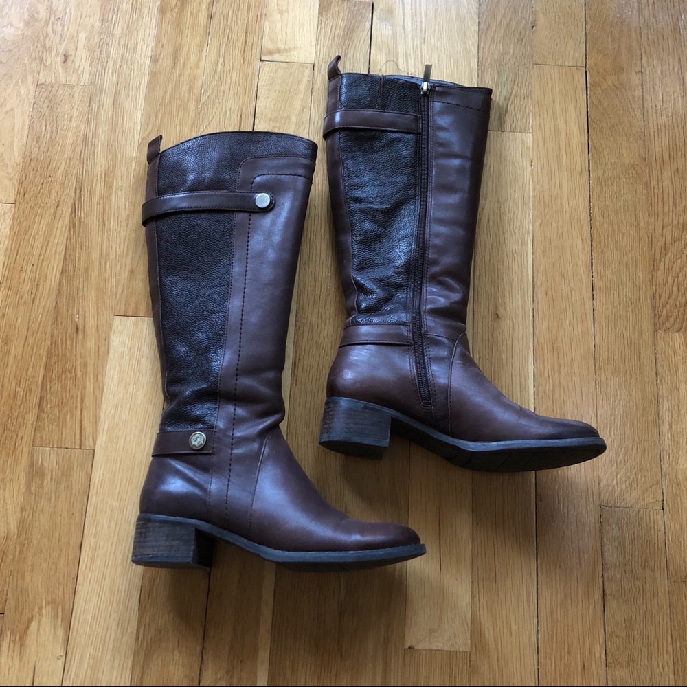 Franco Sarto Chocolate Brown Riding Boots